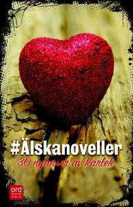 Omslaget #Älskanoveller